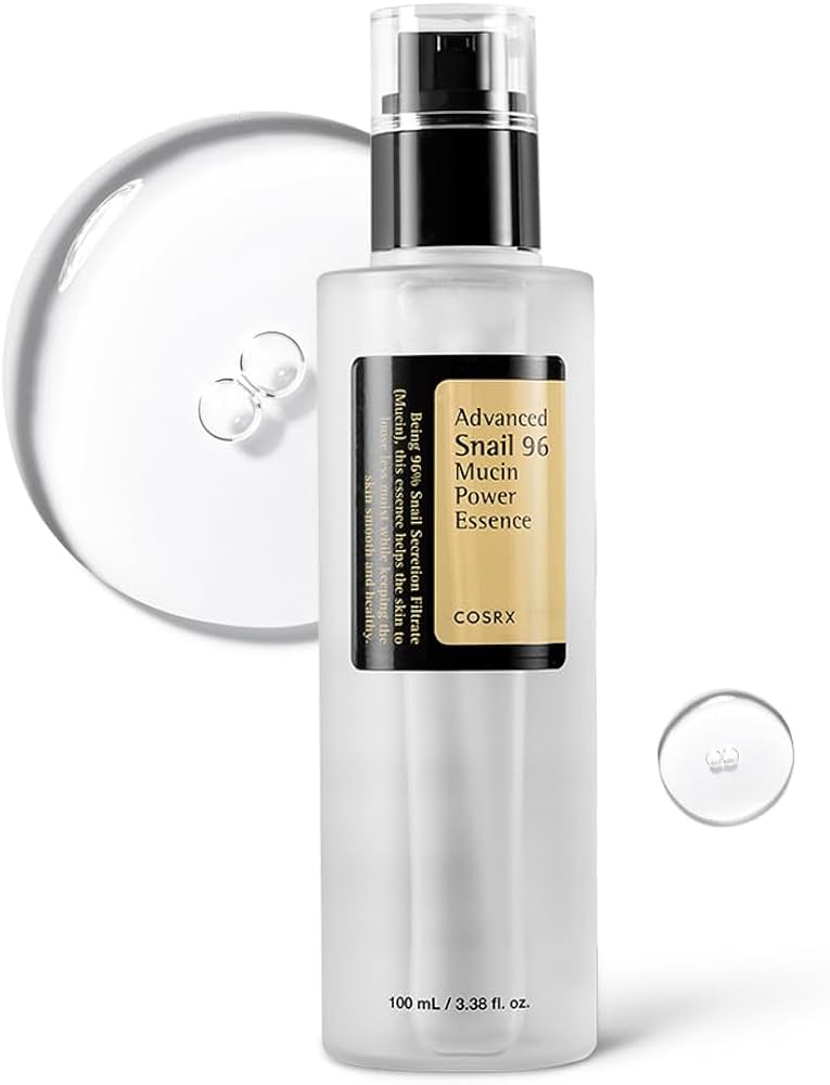 96% Snail Mucin Serum with Niacinamide Snail Serum for Face Hydrating Serum Snail Mucin Essence Face Serums for Anti Aging Serum (3.34 Fluid Ounces)