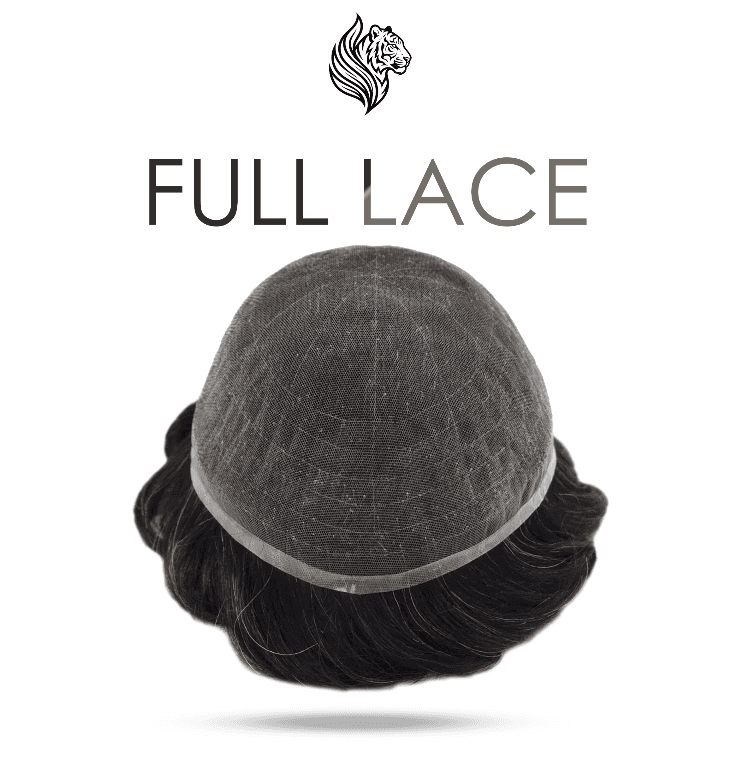 Full Lace Human Hair Wig for men