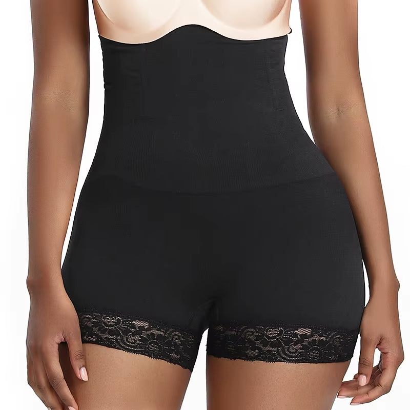 Women'S High Waist Seamless Yoga Shapewear Set Postpartum Body Shaping 3D Control Panties Medium Butt Lift New Design Knitted